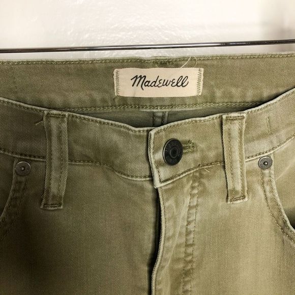 Madewell 9” high rise skinny jeans raw hem size 28 - Picture 5 of 11